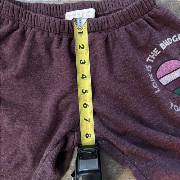 Spiritual Gangster Burgundy Joggers - Picture 6 of 8